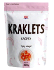Yan Yan OK! Kraklets Kropek (Spicy Vinegar) 1